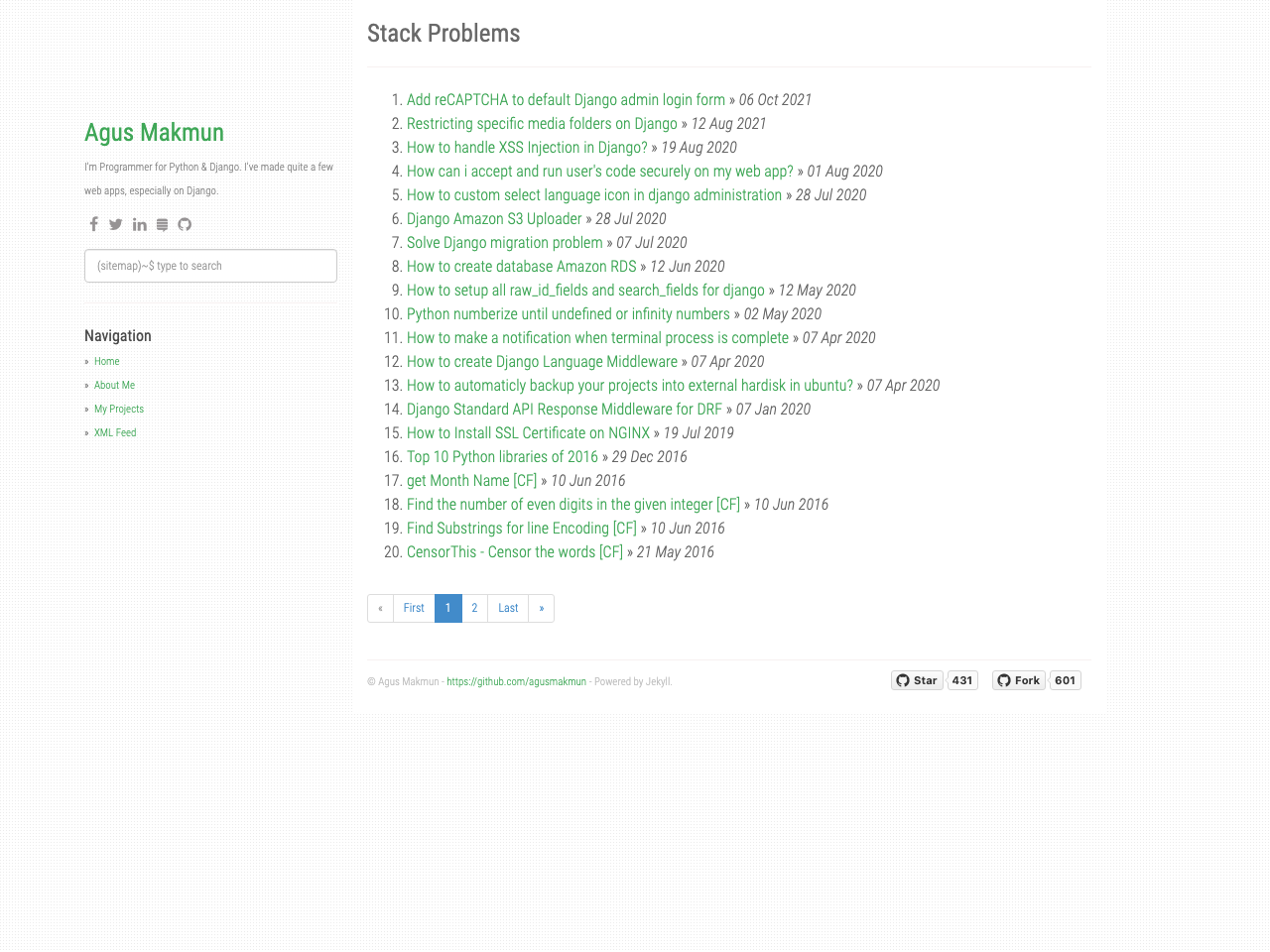 Stack Problems screenshot
