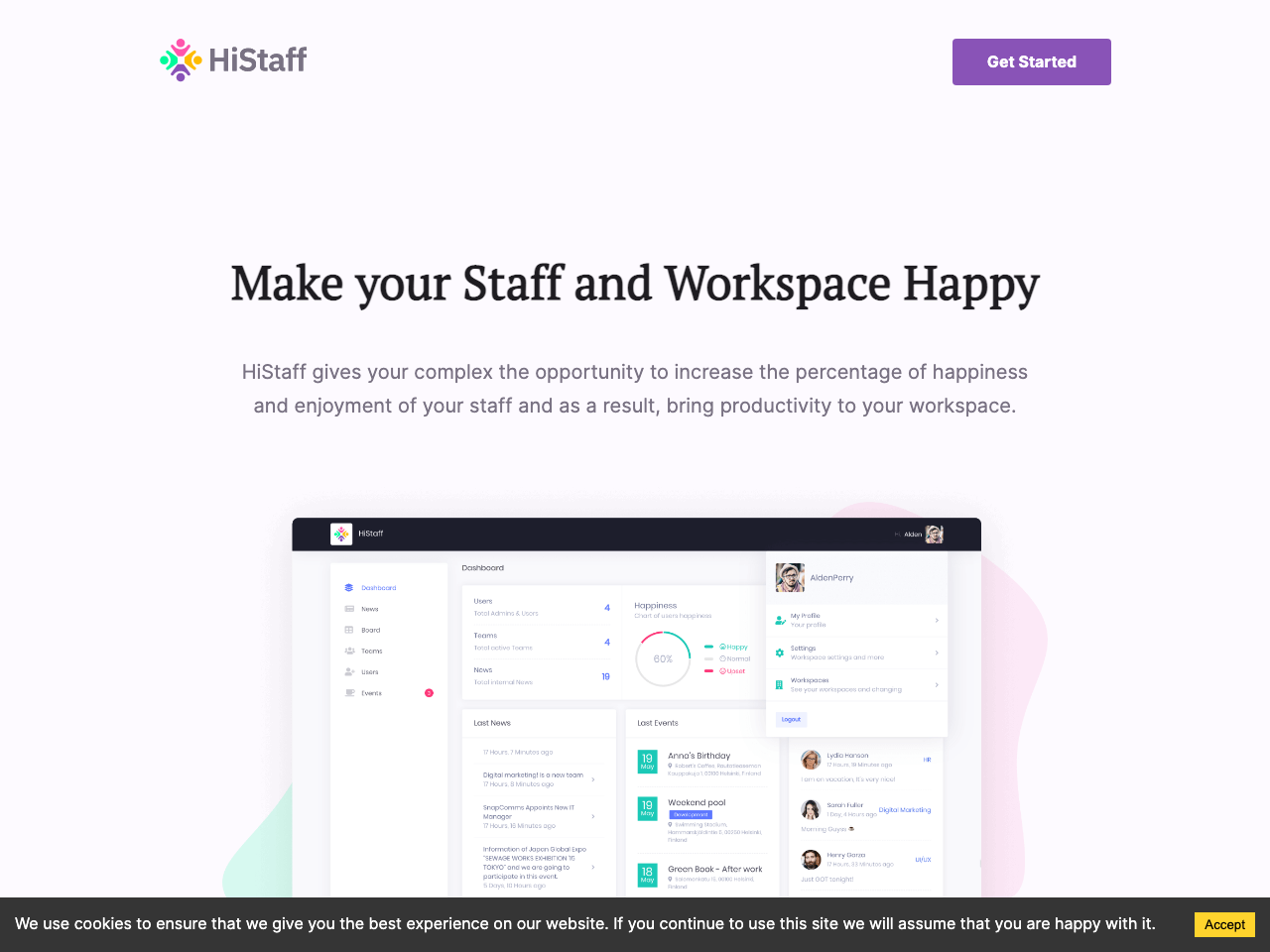Website Static screenshot