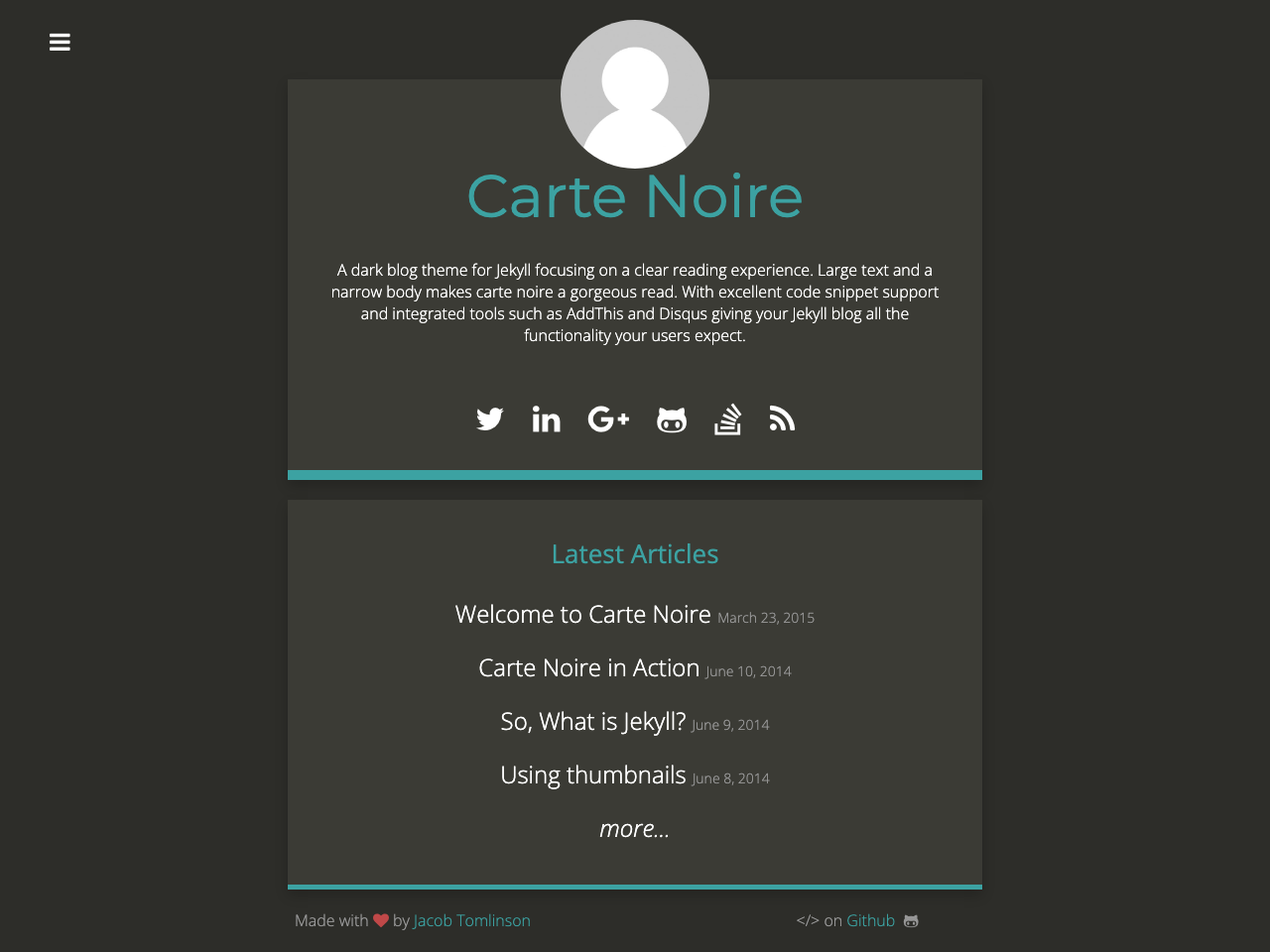 Carte Noire screenshot