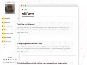 Jekyll-theme-Satellite screenshot