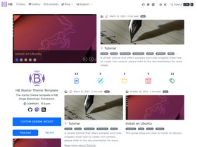 HB Starter Theme screenshot