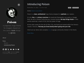 Poison screenshot