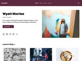 Foundation screenshot