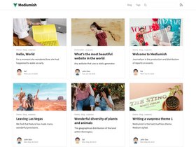 Mediumish screenshot